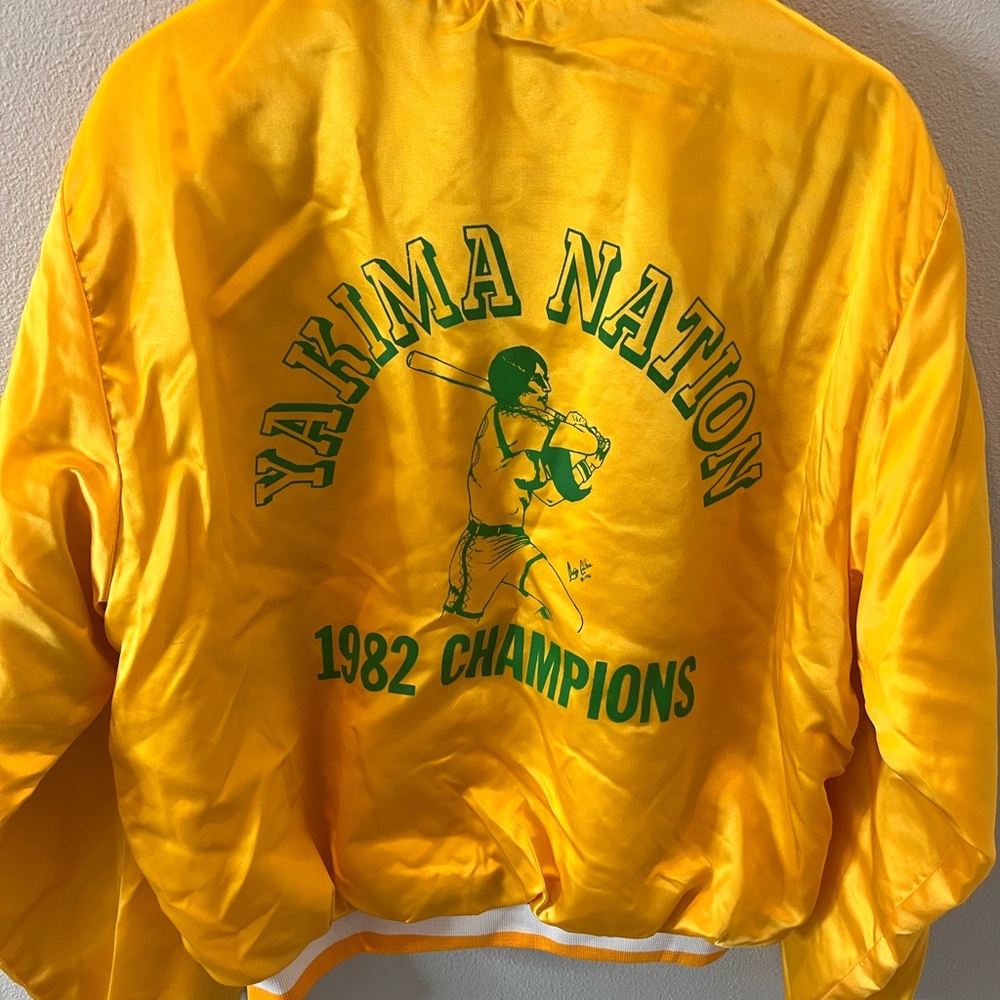 1982 Yakima Nation Bomber Jacket size L